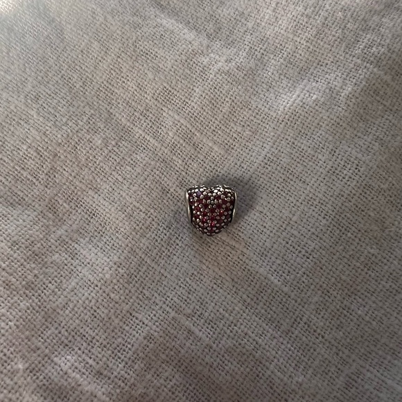 Pandora Pink Pave Heart - Picture 2 of 3